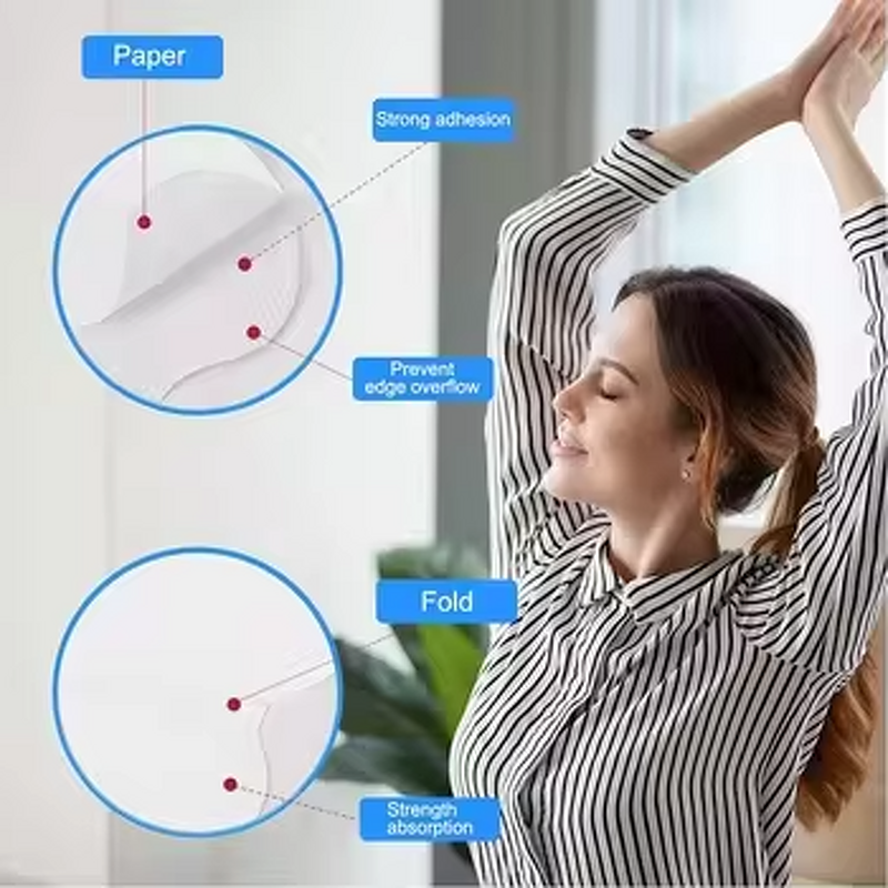 Sweat Absorbent Patch Manufacturer - Private Label Disposable Non-Woven Underarm Patch