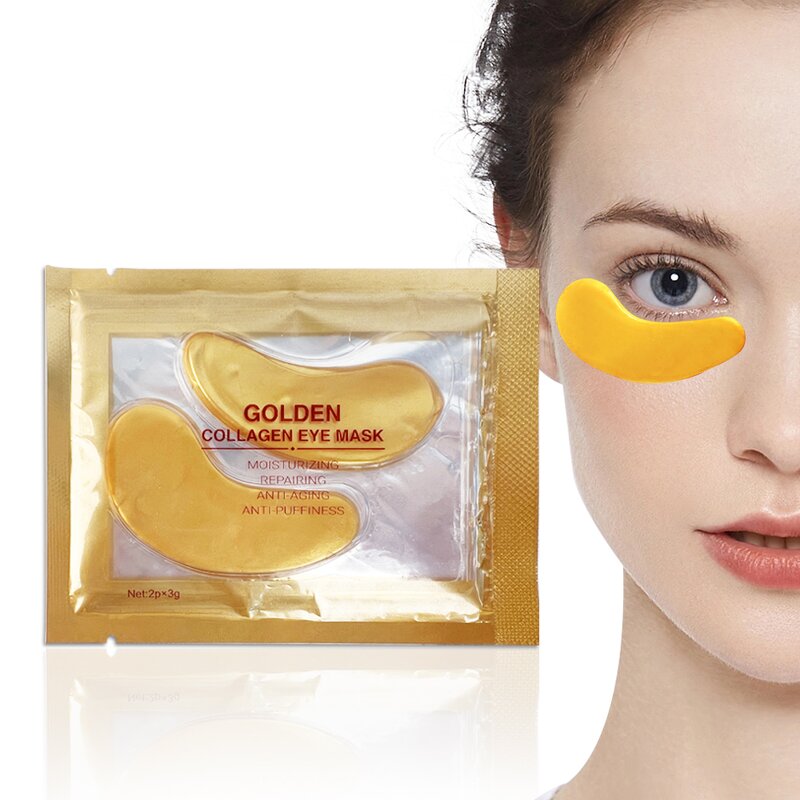 Crystal Gel Eye Mask Supplier - Wholesale Collagen 24K Gold Under Eye Patch Dark Circles