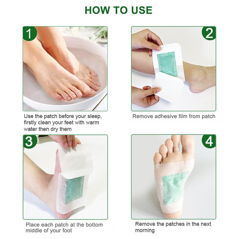 Body Cleansing Foot Pad Supplier - Toxins Cleansing Beautify Skin Foot Patch