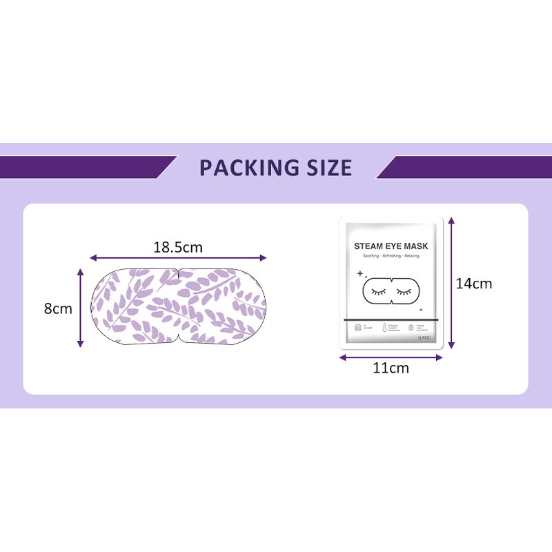 Steam Eye Mask Supplier - 10 Packs for Dry Eyes Puffiness Helping Sleep with Moisture