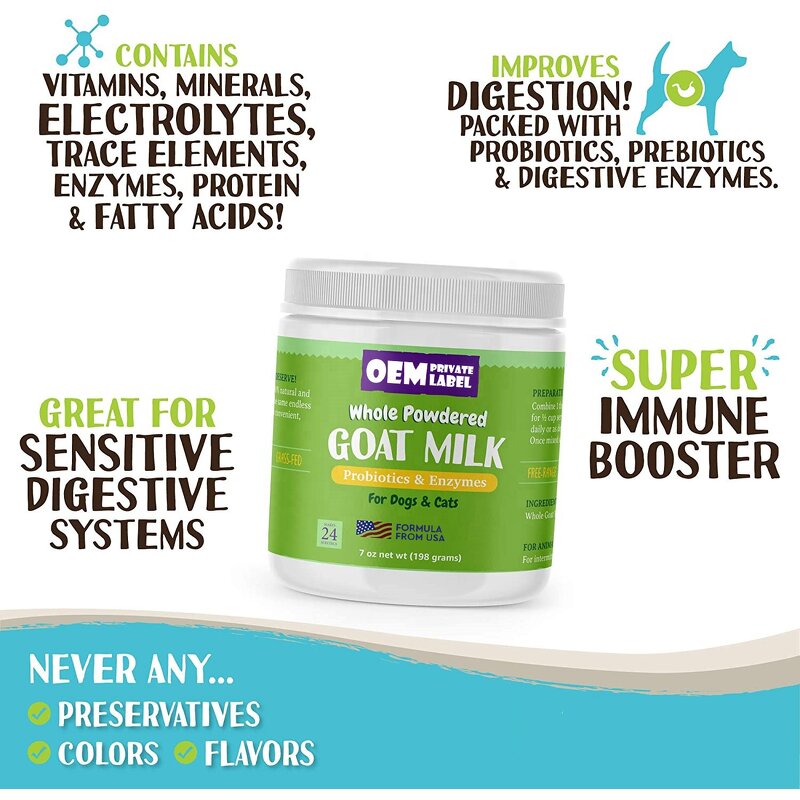 Goat Milk Powder Factory - OEM with Probiotics Allergy Immune