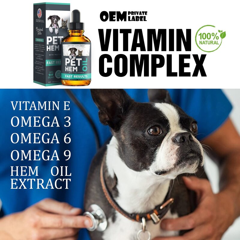 Calming Oil for Pets Manufacturer - Hemp Oil Anxiety Stress Relief