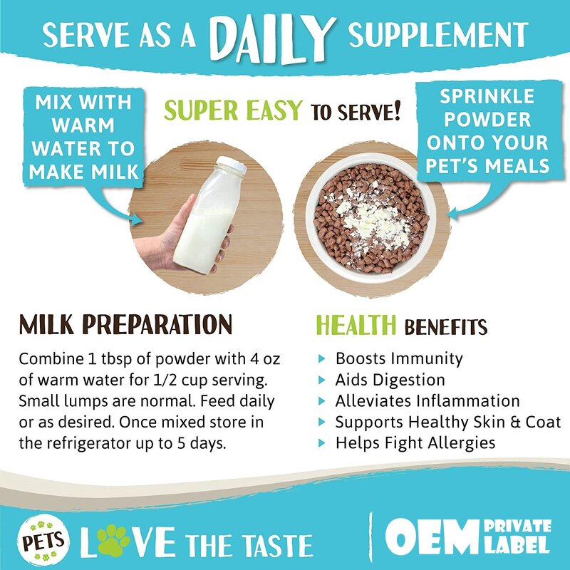 Goat Milk Powder Factory - OEM with Probiotics Allergy Immune