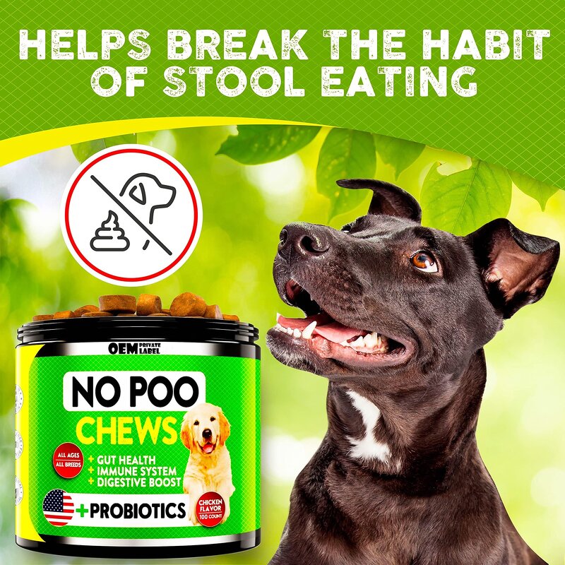 Stool Eating Deterrent Manufacturer - Custom Formula Soft Chews for Dogs