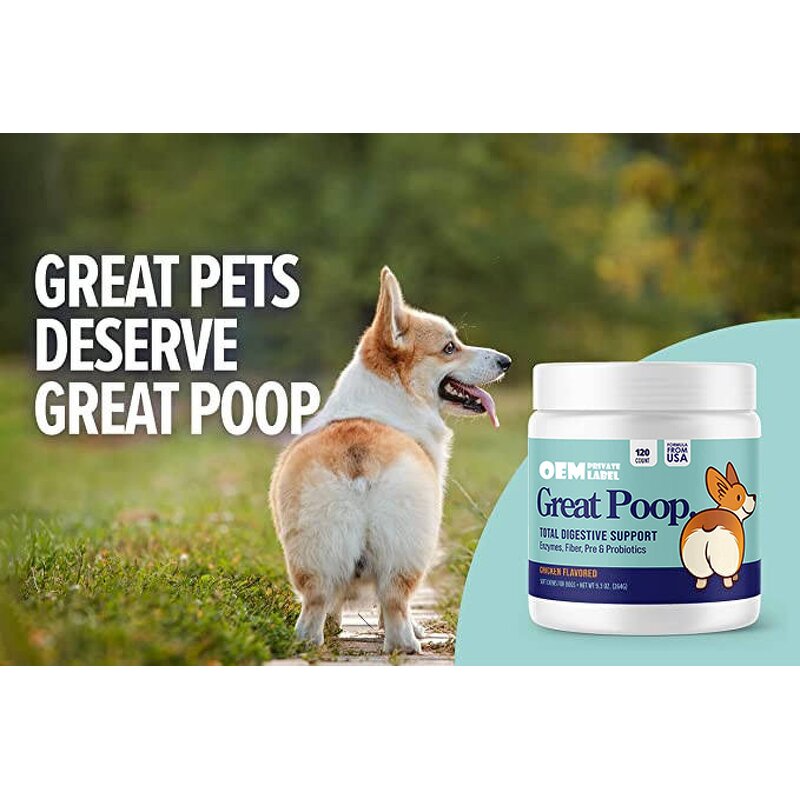 Probiotic Soft Chews Supplier - Custom Dog Vitamin Digestive Enzymes
