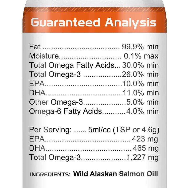 Salmon Oil Supplier - Private Label Omega 3 Fish Oil Liquid
