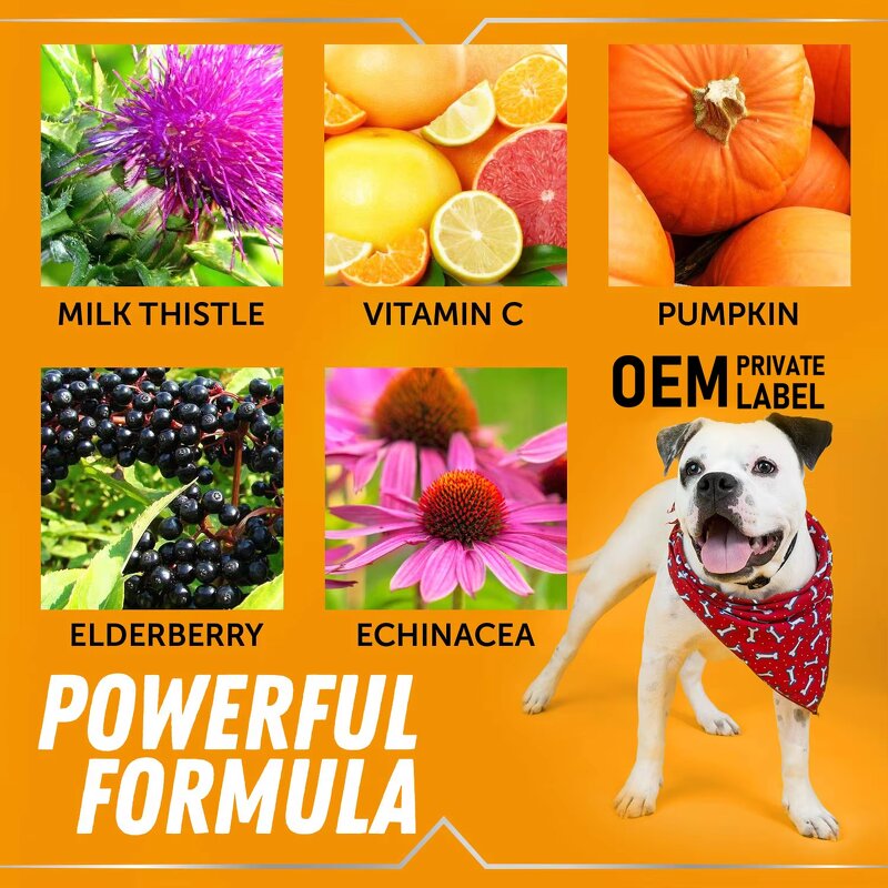 Allergy Relief Drops Manufacturer - for Cat Dog with Turmeric Milk Thistle
