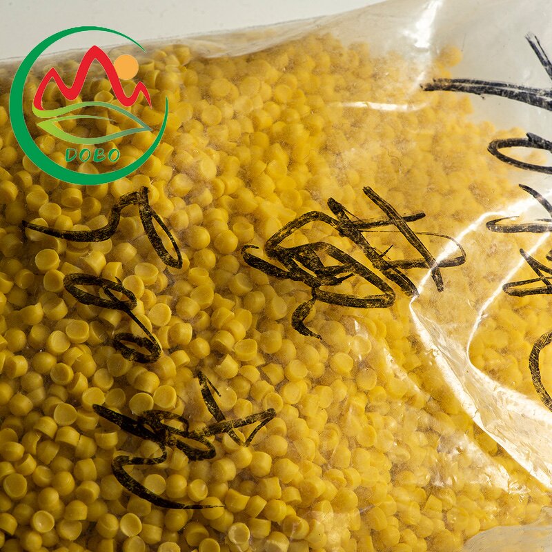 PVC Raw Material Granules Supplier - Yellow Plastic for Shrink Film