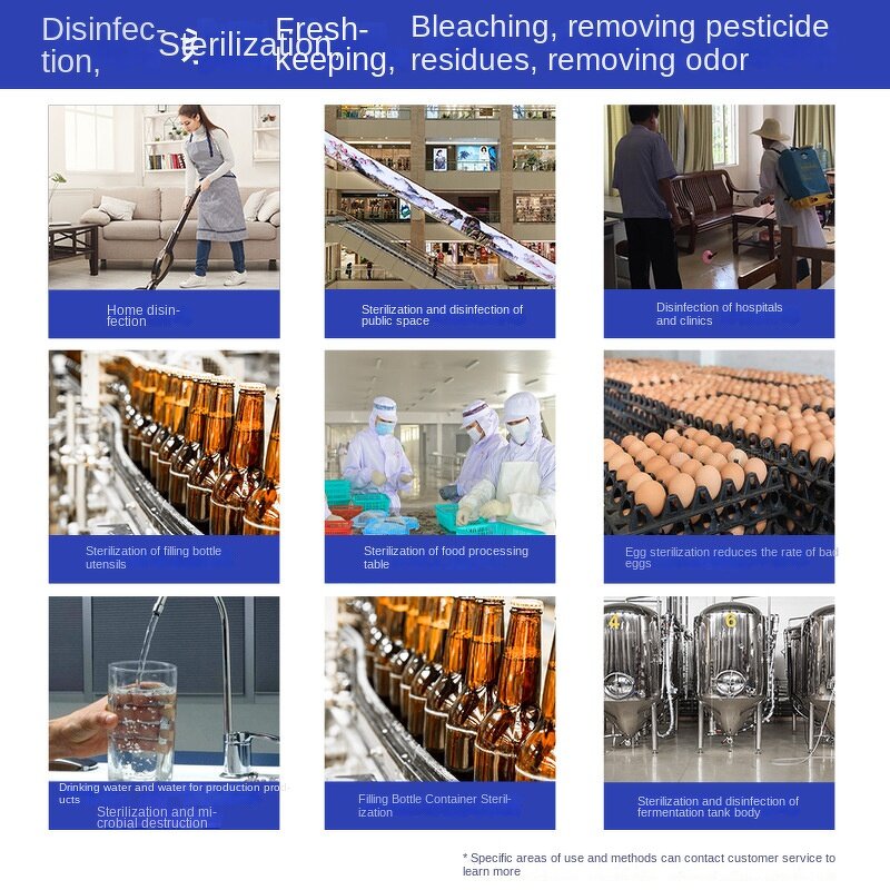 Chlorine Dioxide Bactericide Supplier - 10% Purity Stabilized for Industrial Hospital Water