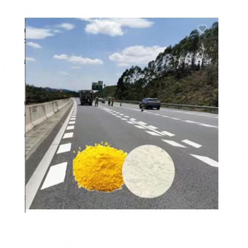 Traffic Paint Supplier - White Pavement Road Line Mark Thermoplastic Paint