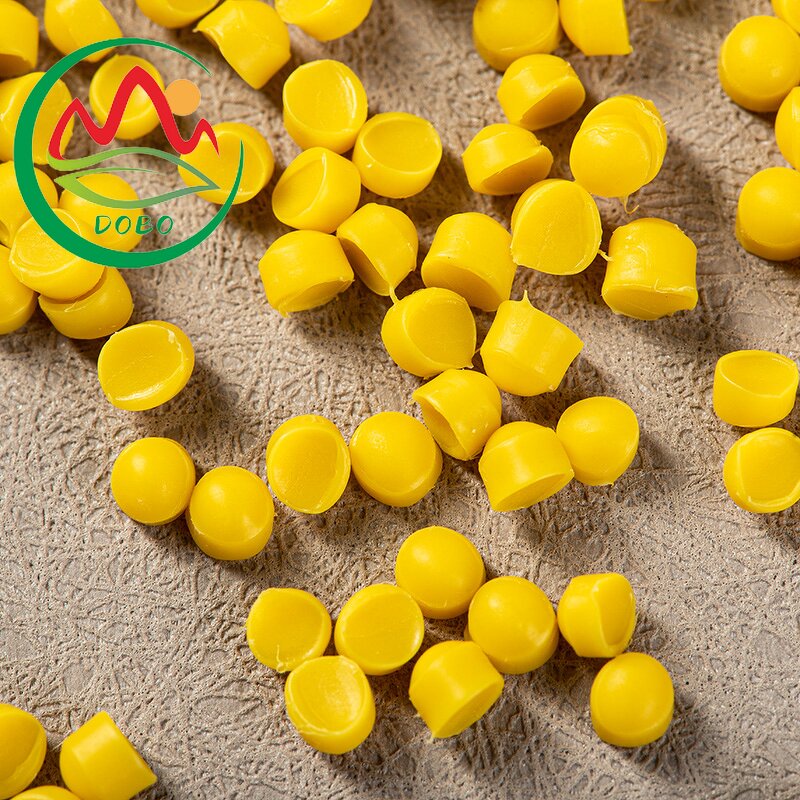 PVC Raw Material Granules Supplier - Yellow Plastic for Shrink Film