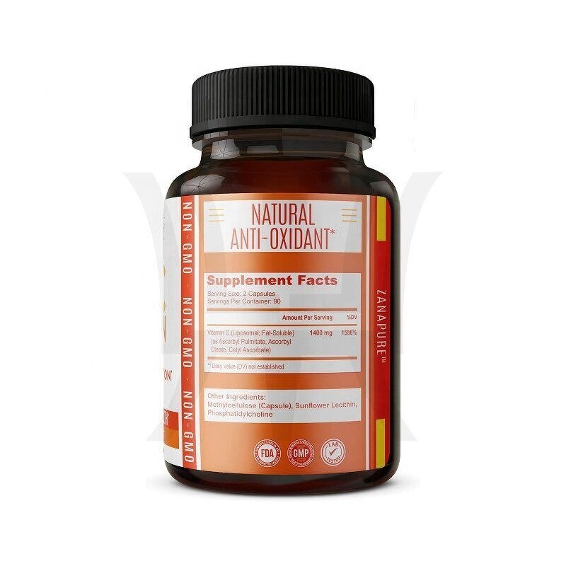 Vitamin C Capsules Factory - Liposomal High Absorption Immune Support