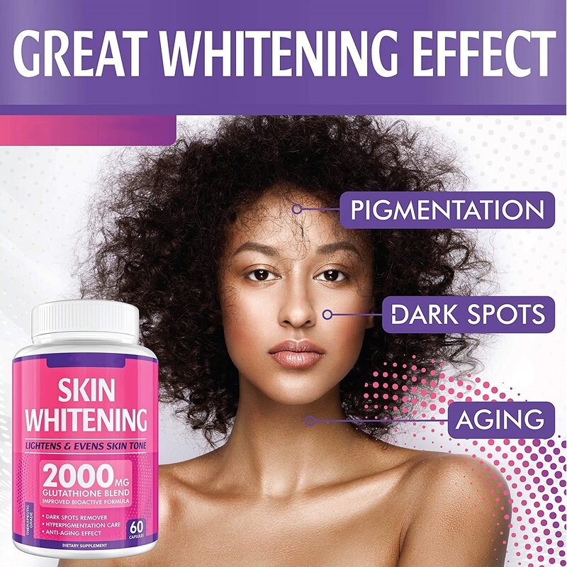 Glutathione Whitening Pills Factory - Dark Spots Remover Customized OEM