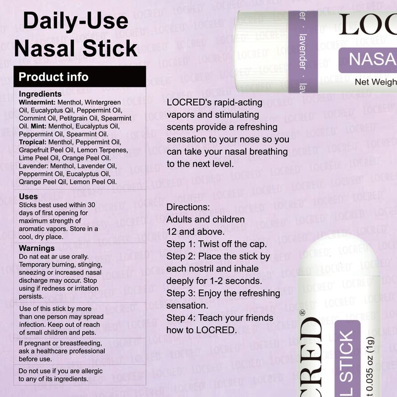 Nasal Stick Manufacturer - Factory Direct Natural Focus for Man