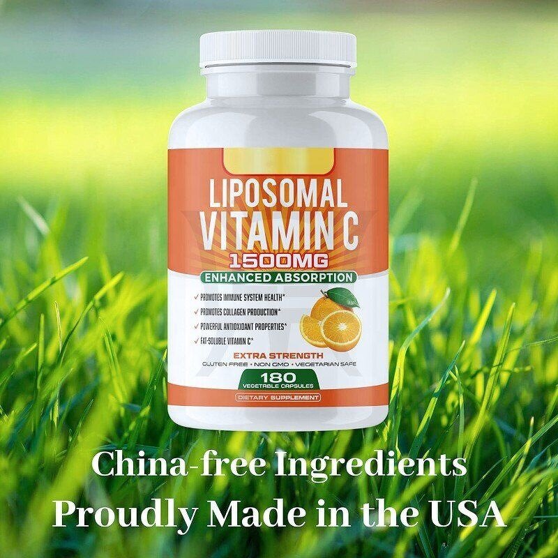 Vitamin C Capsules Factory - Liposomal Dietary Supplement Immune