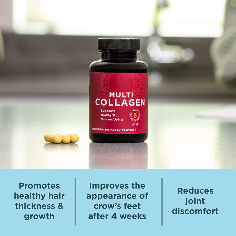Collagen Peptides Pills Manufacturer - Hydrolyzed Multi Collagen Supplement
