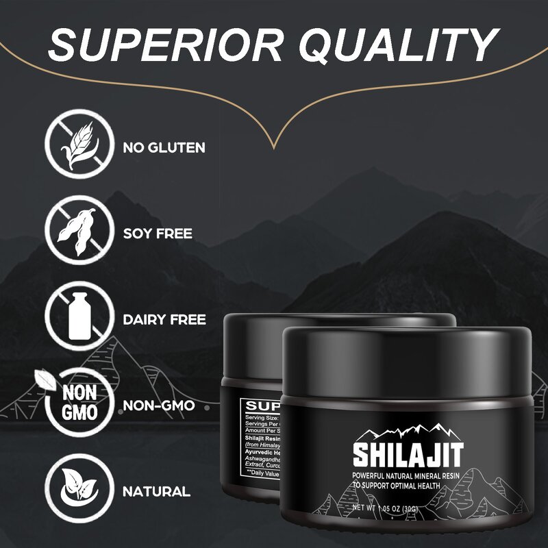 Shilajit Resin Supplier - 100% Organic Himalayan for Energy Immunity