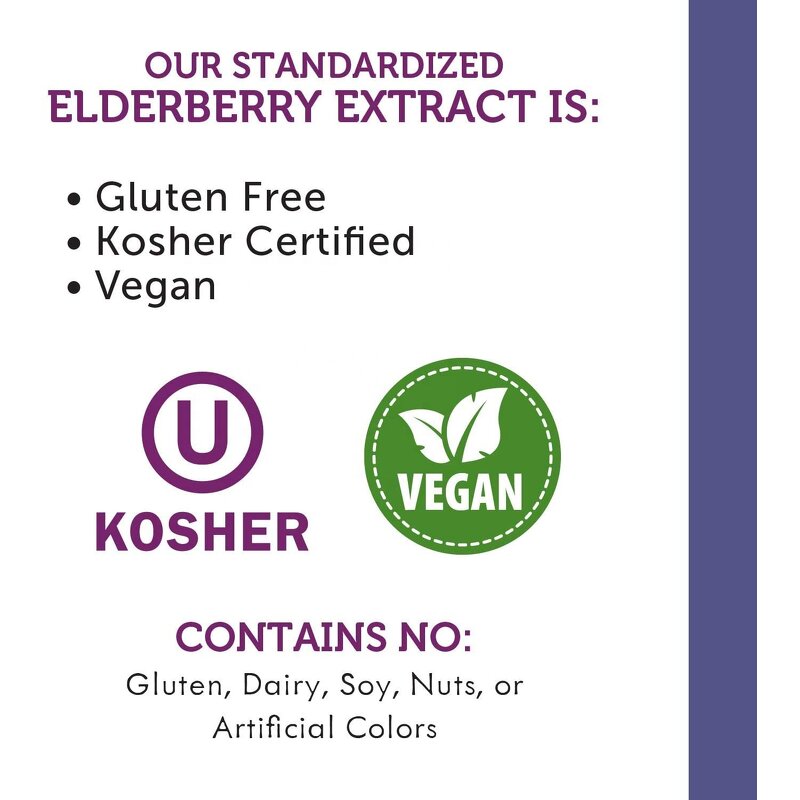 Elderberry Extract Supplier - Wholesale Customized Natural Syrup 120ml