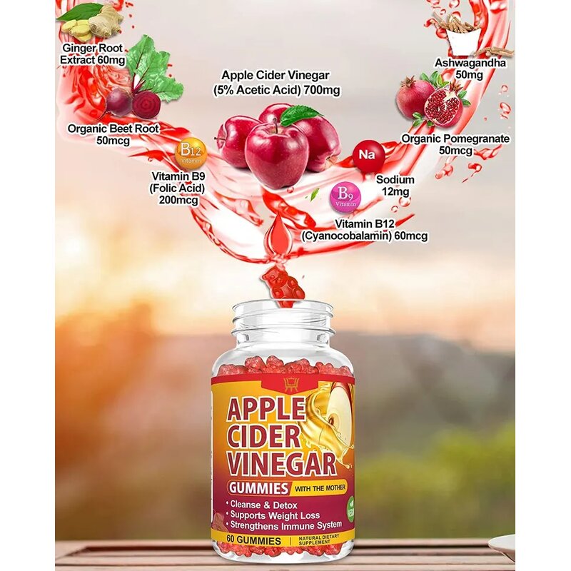 Apple Cider Vinegar Gummies Supplier - OEM Keto Bear for Adults