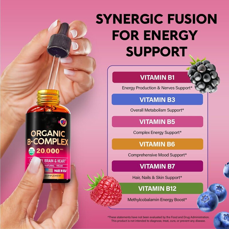Vitamin B Complex Drops Manufacturer - OEM Private Label Liquid 60ml