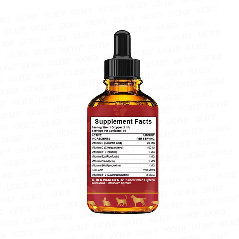 Pet Multivitamin Drops Supplier - Private OEM Complex 10-In-1 Support