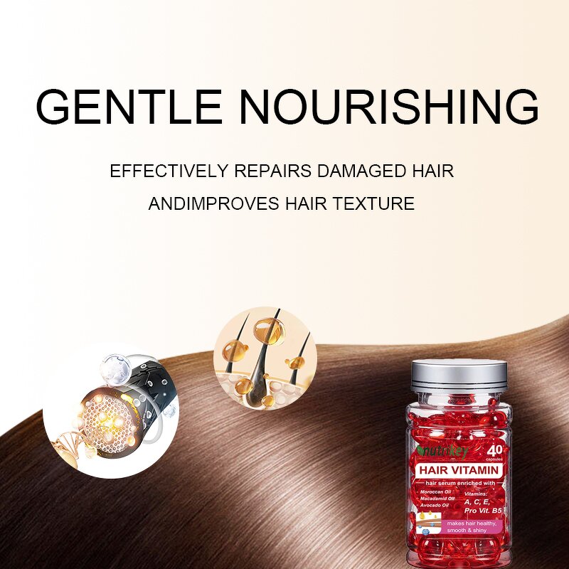 Hair Care Oil Capsules Manufacturer - Softgel for Women Men Treatment