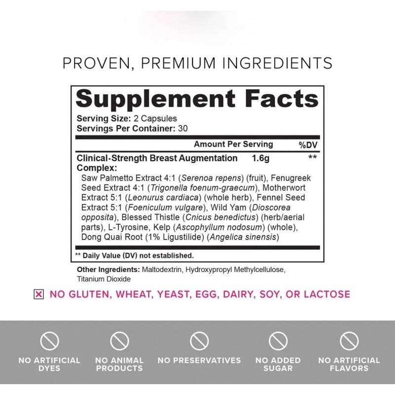 Breast Enhancement Pills Factory - Customized OEM Natural Enlargement