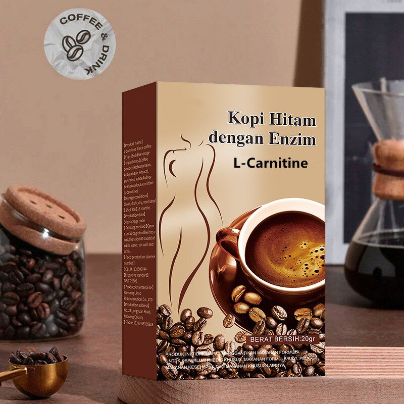 Slimming Coffee Supplier - OEM Black Coffee Meal Replacement L-Carnitine