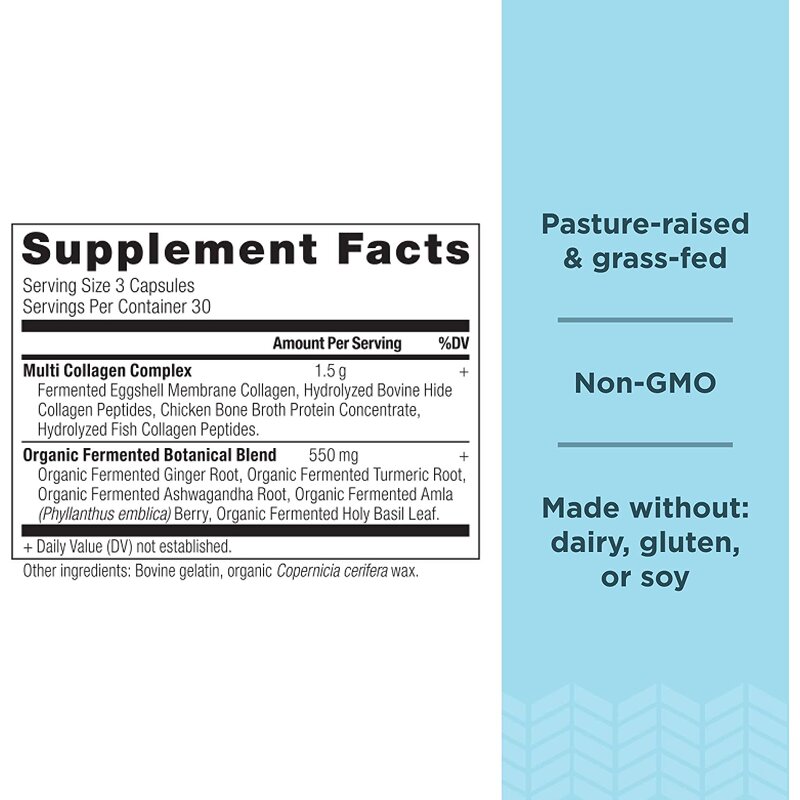 Collagen Peptides Pills Manufacturer - Hydrolyzed Multi Collagen Supplement