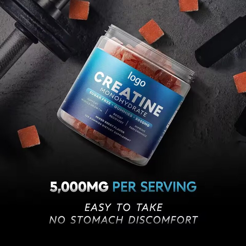 Creatine Monohydrate Gummies Factory - Pre-Workout Energy Muscle Growth