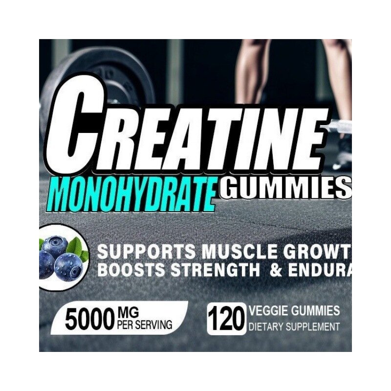 Creatine Monohydrate Gummies Manufacturer - Chewables for Muscle Strength