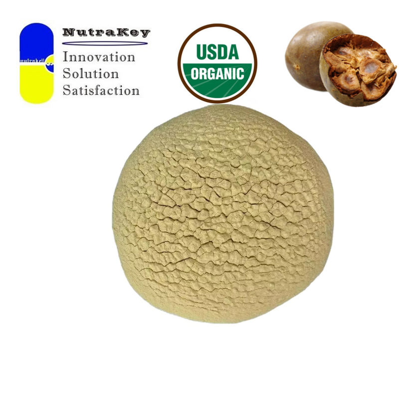 Monk Fruit Extract Supplier - Certified Organic Mogroside V25% Global