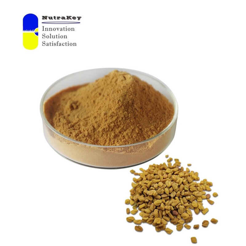 Fenugreek Seed Extract Powder Factory - 20% Saponins HPLC Tested