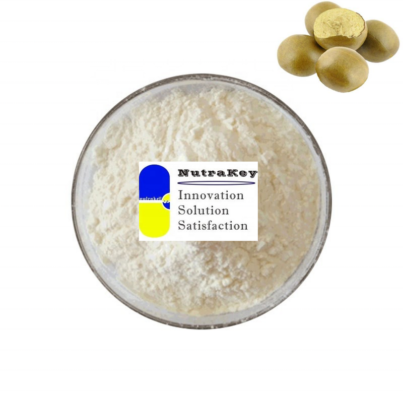 Monk Fruit Sweetener Supplier - Mogroside V50% Fine Powder in Stock