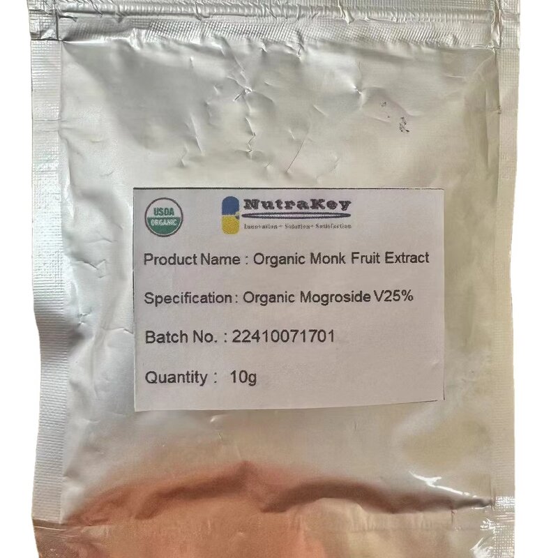 Monk Fruit Extract Supplier - Organic Herbal Powder Solvent Extraction