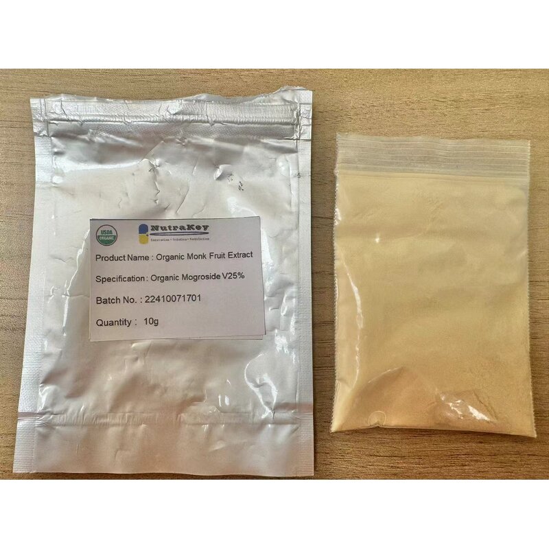 Monk Fruit Extract Supplier - Organic Herbal Powder Solvent Extraction