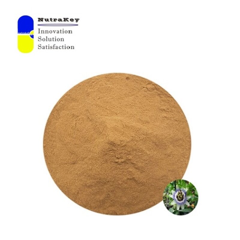 Passiflora Extract Powder Factory - 5:1 Extract for Supplements Cosmetics