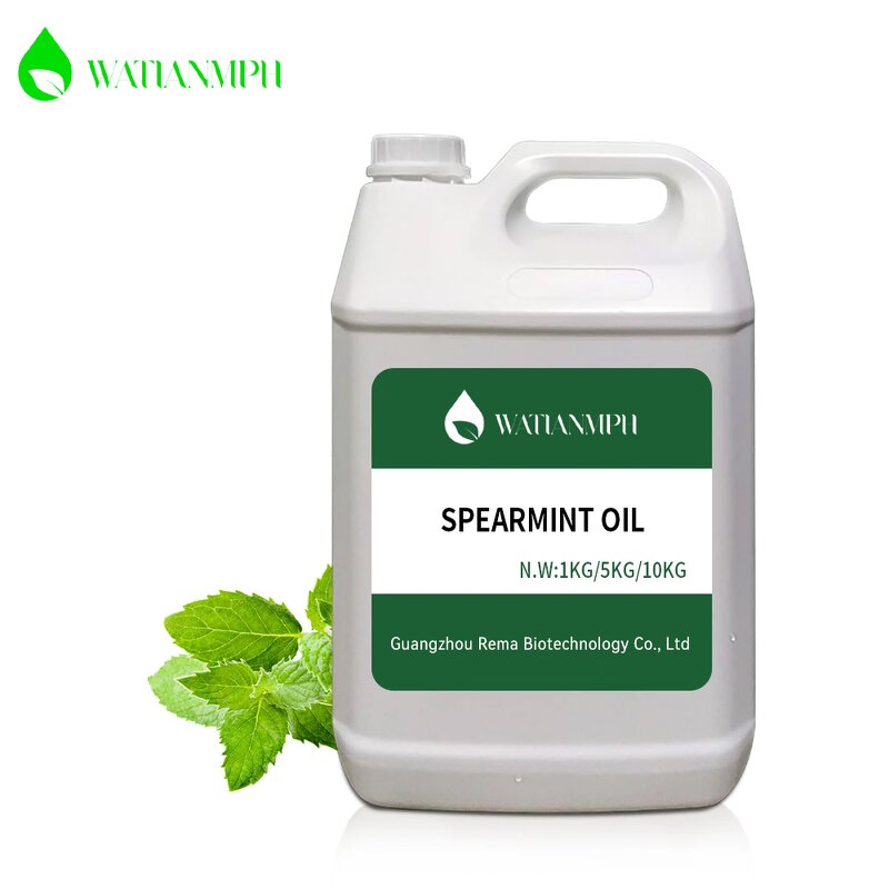 Spearmint Essential Oil Factory - Undiluted 100%pure Natural Wholesale Bulk Price for Face