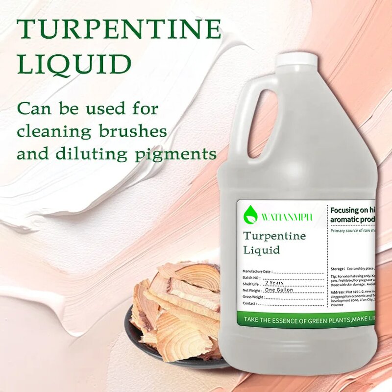 Turpentine Essential Oil Manufacturer - 1KG Organic for Painting Skin Care