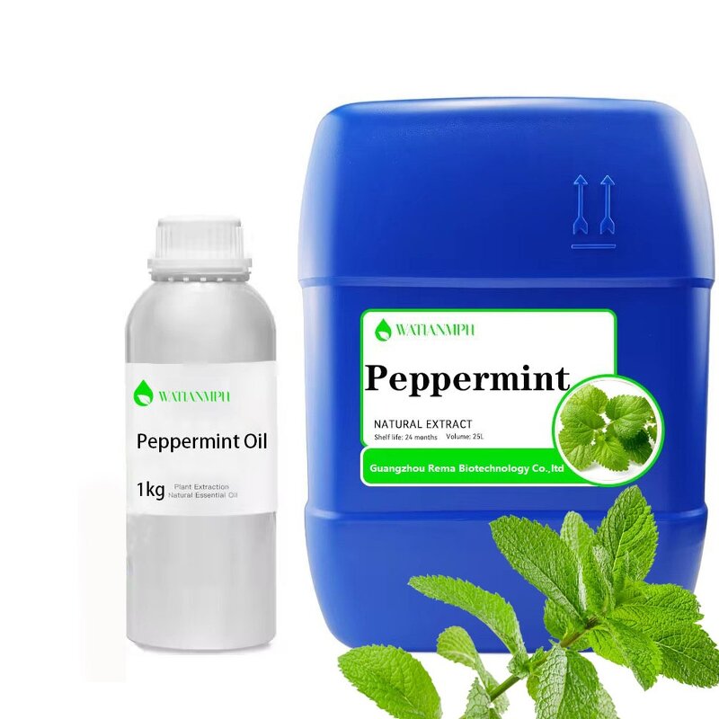 Peppermint Oil Manufacturer - Wholesale 100% Pure Natural Cosmetic Grade Bulk