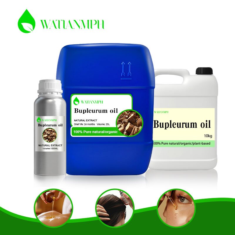 Bupleurum Root Oil Factory - Pure Cold Pressed Natural for Aromatherapy Massage Joint