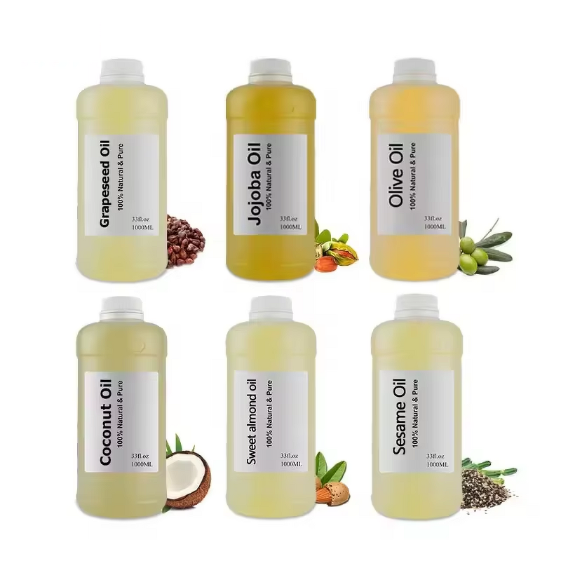 Carrier Oil Supplier - Wheat Germ Black Seed Castor Coconut Grapeseed Rosehip Sweet Almond