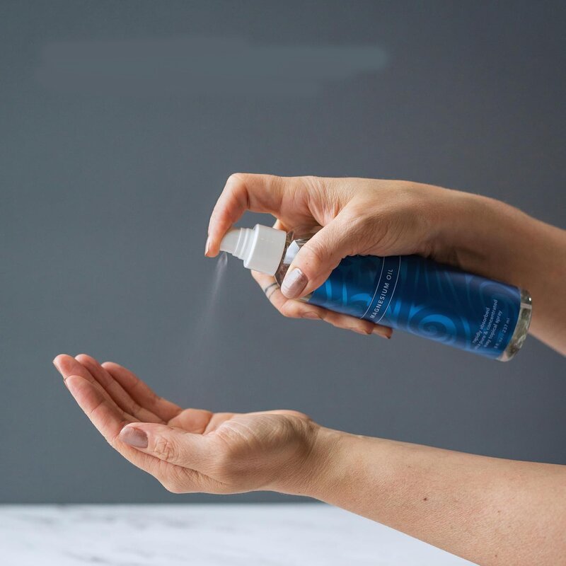 Magnesium Oil Spray Supplier - Organic Therapeutic Grade for Muscle Pain Relief Calm Sleep