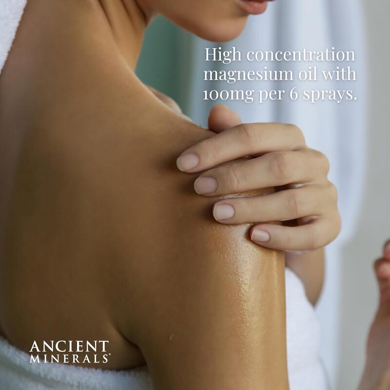 Magnesium Oil Spray Supplier - Organic Therapeutic Grade for Muscle Pain Relief Calm Sleep