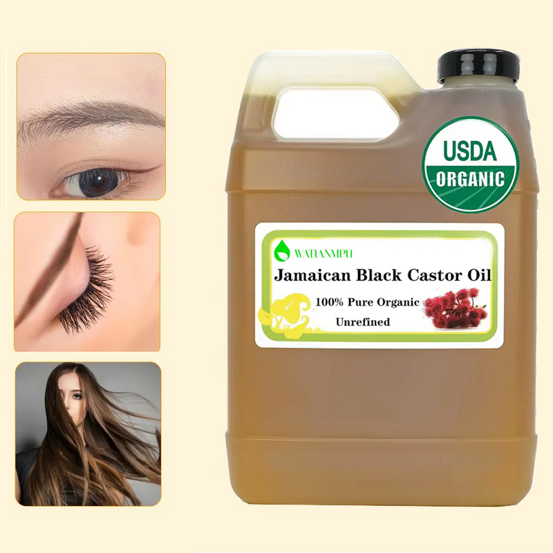 Black Castor Oil Factory - Private Label Pure Organic Cold-Pressed