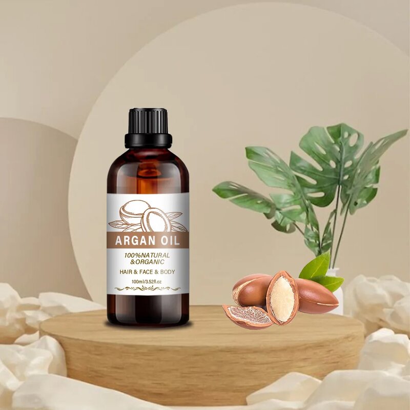 Argan Oil Factory - 100% Pure Moroccan Organic for Hair Treatment Silky