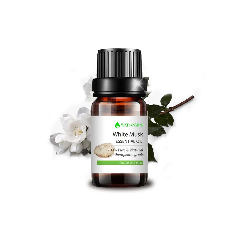 White Musk Essential Oil Factory - Plant Smell Body Oil OEM 10 ml Organic Natural