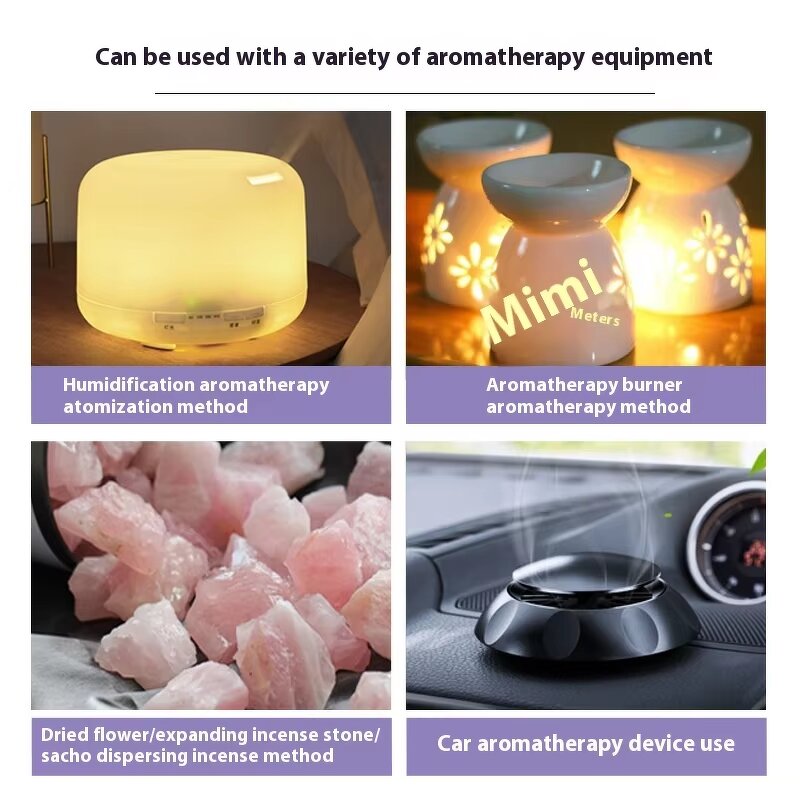 Aromatherapy Oil Set Supplier - 100% Pure Organic 10ml Pure Essential Oil Set for Diffuser