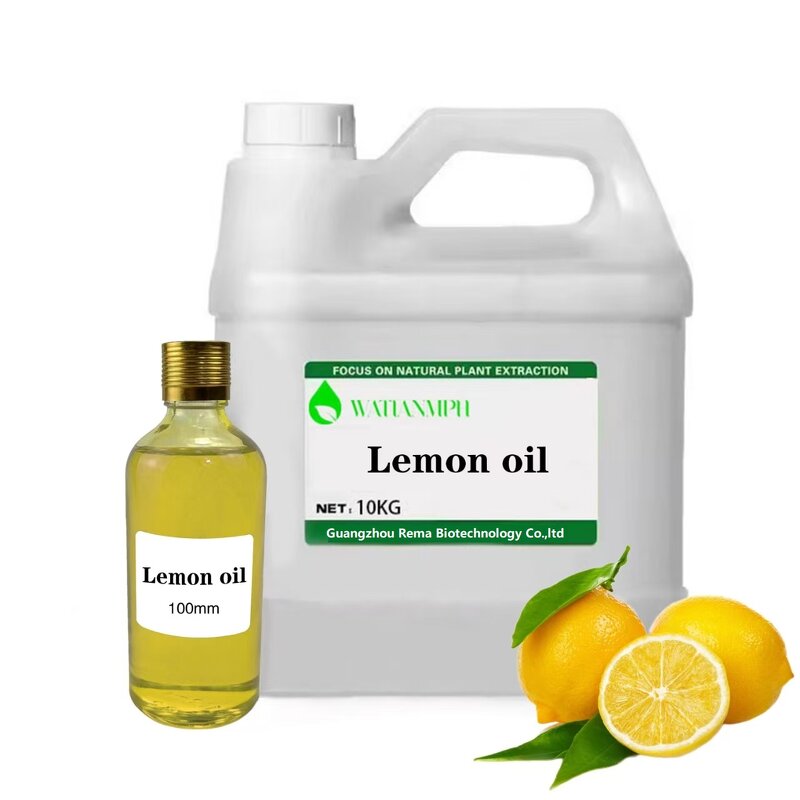 Lemon Essential Oil Supplier - Steam Distilled 100% Pure Natural Strong Citrus Aroma 10ml