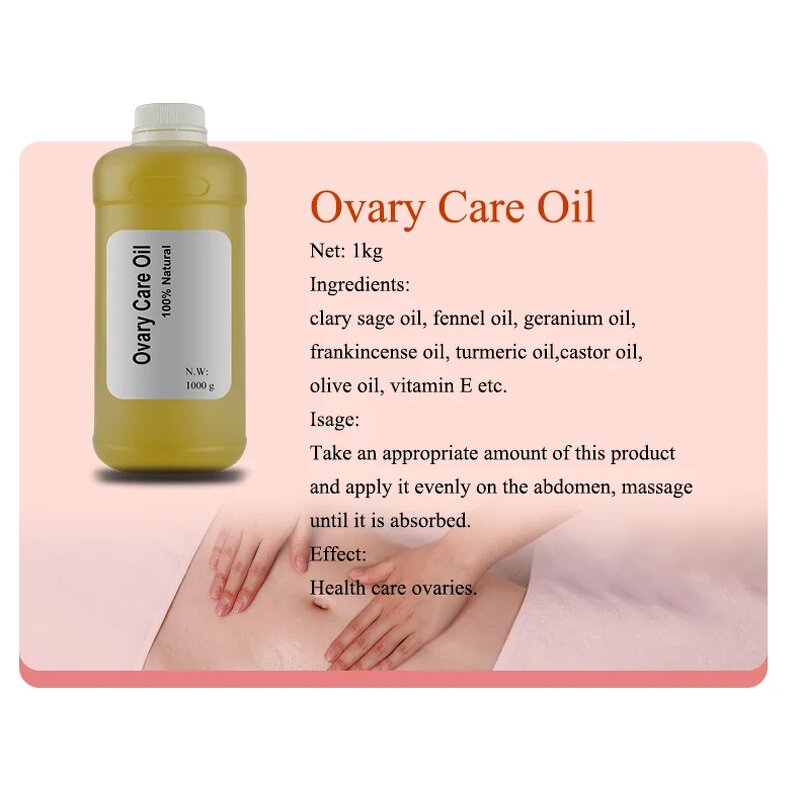 Ovary Care Massage Oil Factory - Women Girl Health Care Natural Ingredients Support